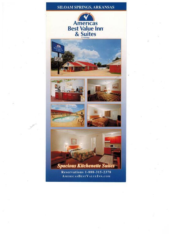 Americas Best Value Inn And Suites Siloam Springs Dış mekan fotoğraf